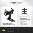 thumbnail image 4 of Universal Microphone Mic Stand Mount Phone Holder Clip For iPhone 56mm-95mm TAPDRA Spare Part, 4 of 4