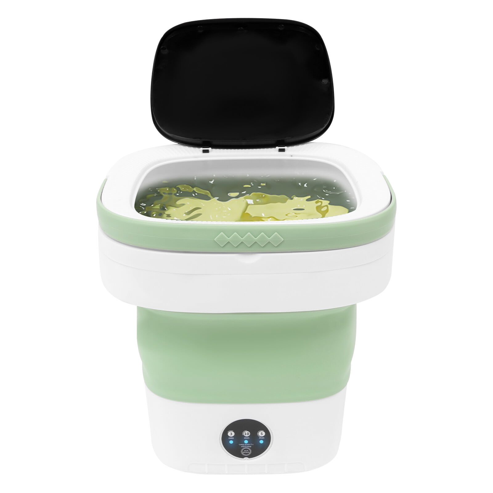 TFCFL Portable Washing Machine 12L Mini Foldable Washer Touch Screen Timer For Traveling Camping