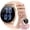 Pink, variant on Smartwatch for Women with 1.43" AMOLED Screen, Bluetooth Calling, 100+ Activity Trackers, Works with iOS & Android Devices (Gold)