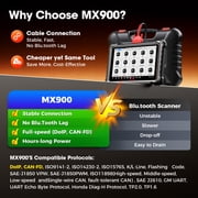 Autel MaxiCheck MX900 Scanner, 3000+ Active Tests, 40+ Services