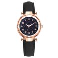 thumbnail image 3 of Resicozy Women Watches Quartz Watch Round Casual Lightweight Wrist Watches Easy Reader Watch with Leather Strap 2026 Black, 3 of 4