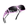 01-Transparent Purple/Grey lens
