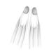 thumbnail image 1 of Aletas de snorkel para adultos, largas, profesionales, M Blanco, 1 of 9