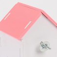 thumbnail image 4 of Hummingbird Cage Shelter Stand Bird Nest Cage Outdoor Nest Box Bird House 2 Tiers Nest for Outdoor Garden Pink, 4 of 5