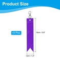 thumbnail image 2 of Uxcell Safety Reflector, Reflector Tag Pendant Reflective Safety Keychain Gear for Backpack Cycling Running Purple 8 Inch, 2 of 6