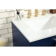 thumbnail image 4 of 24 inch single bathroom vanity in blue, 4 of 8