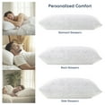 thumbnail image 2 of Hearth & Harbor Bed Pillows, Soft Bamboo Pillow Cover, Memory Foam Pillows for Bed, Queen Size Pillows, 2 Pack, 2 of 10