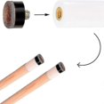 thumbnail image 3 of 30-Pack Pool Cue Screw-In Tip 12mm Replacement Pool Cue Tips Compatible with Pool Cues and Snooker, 3 of 5