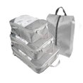 thumbnail image 1 of Conjunto de 4 cubos de embalaje, maleta organizadora de viaje, bolsa de almacenamiento de compresión organizadora con bolsa de zapatos para ropa, conjunto de 4 paquetes kaili Sencillez, 1 of 2