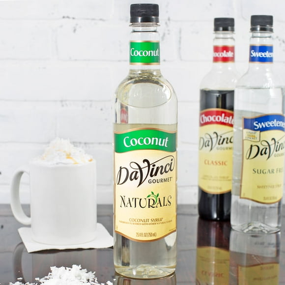 DaVinci Gourmet 750 mL All Natural Coconut Flavoring Syrup