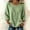 Green, variant on jjayotai Cotton Linen Tops for Women Crew Neck Loose Fit Long Sleeve Shirts Casual Fall Blouses Work Weekend Travel