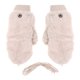 thumbnail image 1 of Guante de calentamiento Minnieouse para mujer invierno a prueba de viento color blanco, 1 of 6