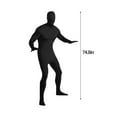 thumbnail image 3 of Wovilon Full Bodysuit Unisex Spandex Stretch Adult Costume Disappearing Man Body Suit, 3 of 7
