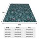 thumbnail image 3 of Fotbe Vintage Floral Manta de Franela Acolchonada con Estampado, Súper Suave y Esponjosa, Extra Grande para Sofá, Cama, Uso Todo el Año-40"x30", 3 of 7