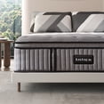 thumbnail image 5 of DIGLANT 14 Inch Twin XL Plush Hybrid Mattress Bed in a Box, 5 Layer Memory Foam with Pocket Springs for Supportive & Pressure Relief with Soft Fabric,100 Nights Trial,39"*80"*14", 5 of 14