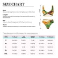 thumbnail image 6 of Daiia Cool Dinosaur Playing Guitar Women's Bikini Set Two Piece Swimsuit High Waisted Bikini Adjustable Straps Bikini Perfect for Beach, Pool, and Summer Vacation-Small, 6 of 9
