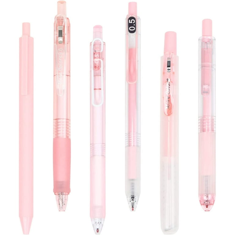 Gel Ink Pens, Gel Pens, Fine Nib Pen Set, 0.5mm Nib Pens, Set of