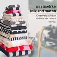 thumbnail image 4 of MARIMEKKO Unikko Terry Cotton Hand Towel Red  Floral Pattern Hand Towels  28 in x 20 in, 4 of 7