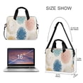 thumbnail image 3 of Iauyy 16inch Laptop Briefcase for Men/Women , Detachable Strap & Padded Compartment，Water-Resistant BagBusiness Travel File and Notepad,Sun Illustration, 3 of 7