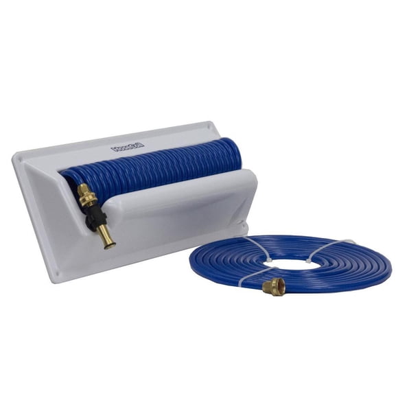 HoseCoil Horizontal Mount Enclosure w-Additional 5' Feeder Hose