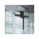 thumbnail image 3 of Limpiador de ducha para puertas de ducha, revestimiento de silicona higiénico que garantiza un uso seguro y sencillo en interiores y exteriores, 10 pulgadas, color negro, 3 of 5