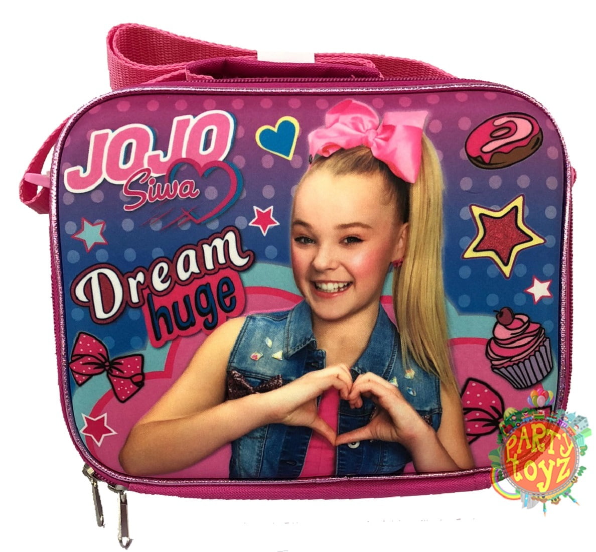 Lunch Box Jojo Siwa Pink 3D Insulated