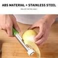 thumbnail image 4 of Telescopic Fruit Corer and Peeler 2-in-1 Stainless Steel Kitchen Tool for Effortless Apple Pear Prep Quick Core Remover and Peeler for Fresh Snacks and Baking | Green KTFgvq, 4 of 7