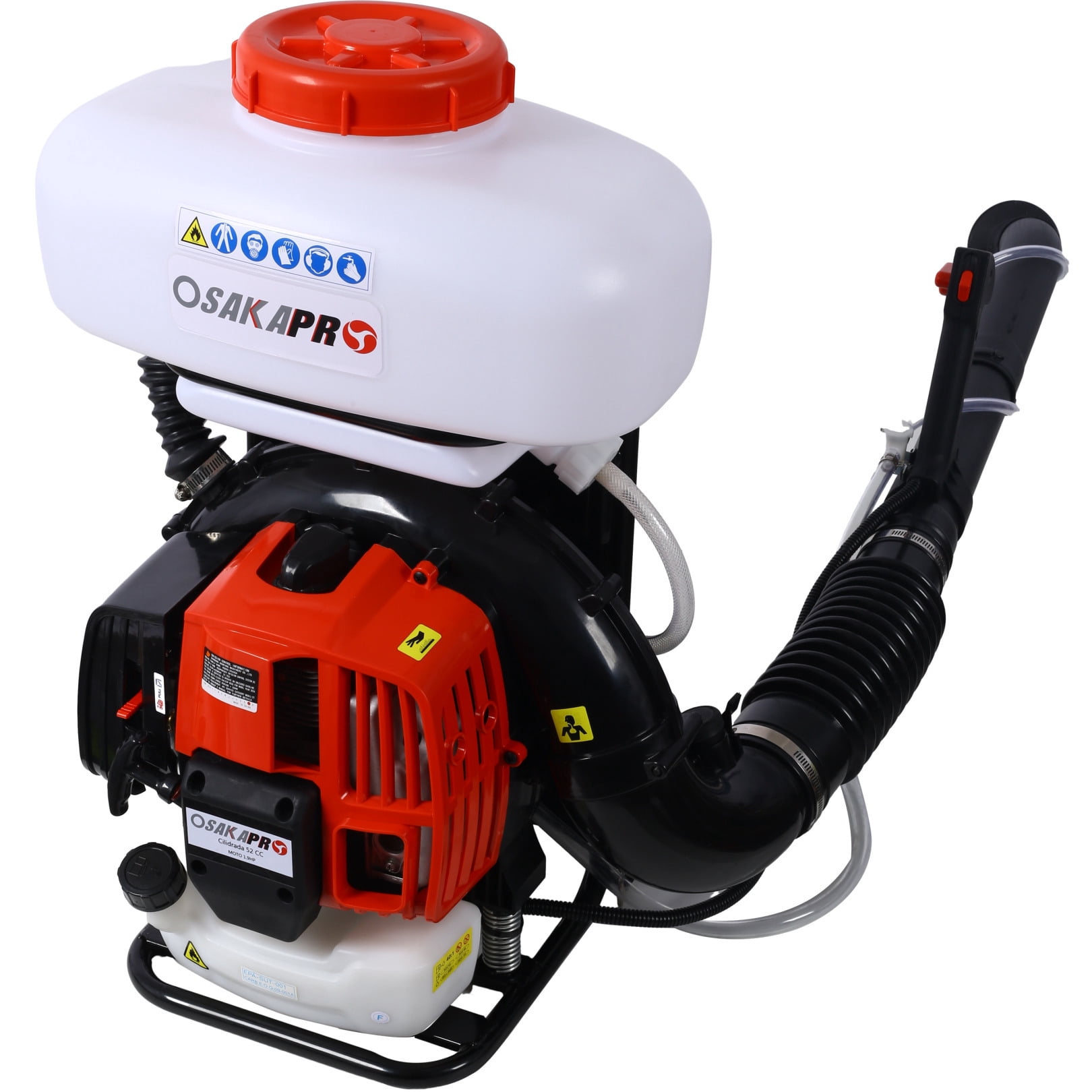 Gasoline Powered Backpack Sprayer with 14L Tank, Mosquito Fogger Mister Duster Cold Fogger Blower Machine for Garden Pest Control & Outdoor Spraying, EPA Compliant