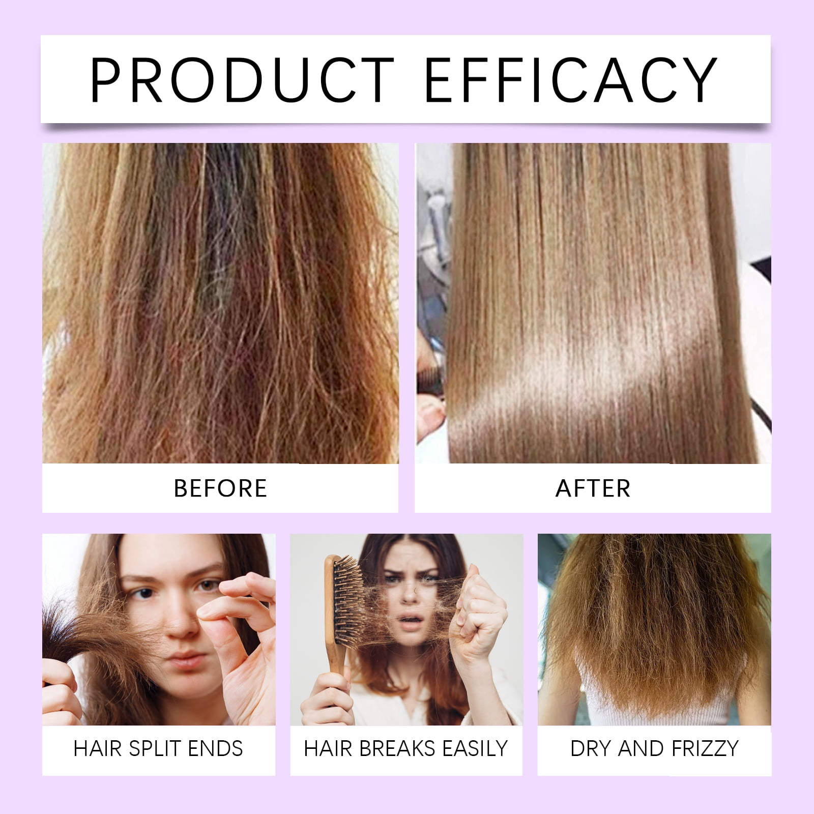 Alvantor Purple Shampoo for Blonde Hair Toning Brass Color Care Daily Nourishing Moisturizing, 3.38fl.oz