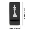 thumbnail image 2 of Stainless Steel King Chess Piece Classic Slim Money Clip Credit Card Holder, 2 of 2