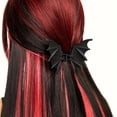 thumbnail image 5 of Halloween Party Cool Bat Lady Metal Hairpin Punk Ball Dress Braiding Small Hair Desig Accessories Shark Clip, 5 of 10