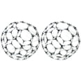 thumbnail image 1 of MasteelfCA 2 Sets Chemistry Molecular Model Kit C60 Molecule Structure Model Chemistry Teaching Aid, 1 of 8