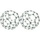 thumbnail image 1 of Kit de 2 modelos moleculares de química C60, modelo de estructura molecular, material didáctico de química., 1 of 6