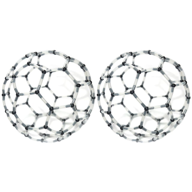 MasteelfCA 2 Sets Chemistry Molecular Model Kit C60 Molecule Structure Model Chemistry Teaching Aid