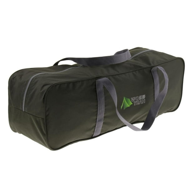 Bolsas para equipos al aire libre para almacenamiento Toldo para saco de dormir para tienda de campaña, gimnasio Ripstop Vert Armée Cola Bolsa de almacenamiento para tienda de campaña