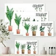 thumbnail image 4 of Designart ' Duo of Potted Flowers House Plants In Claypots ' Farmhouse Canvas Wall Art Print, 4 of 4