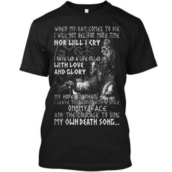 Velto Viking Son Of Odin Valhalla Tee T-Shirt Made in the USA All Size S-5XL