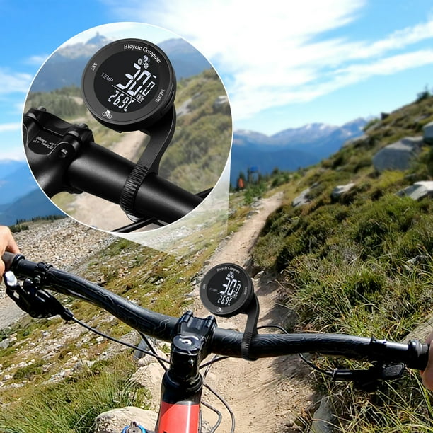 Mountain bike speedometer wireless hotsell