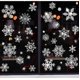 thumbnail image 1 of Christmas Window Stickers Reusable Snowflakes Stickers Christmas Window Clings Static Sticker for Xmas Window Stickers Christmas Decoration for Window, 1 of 5