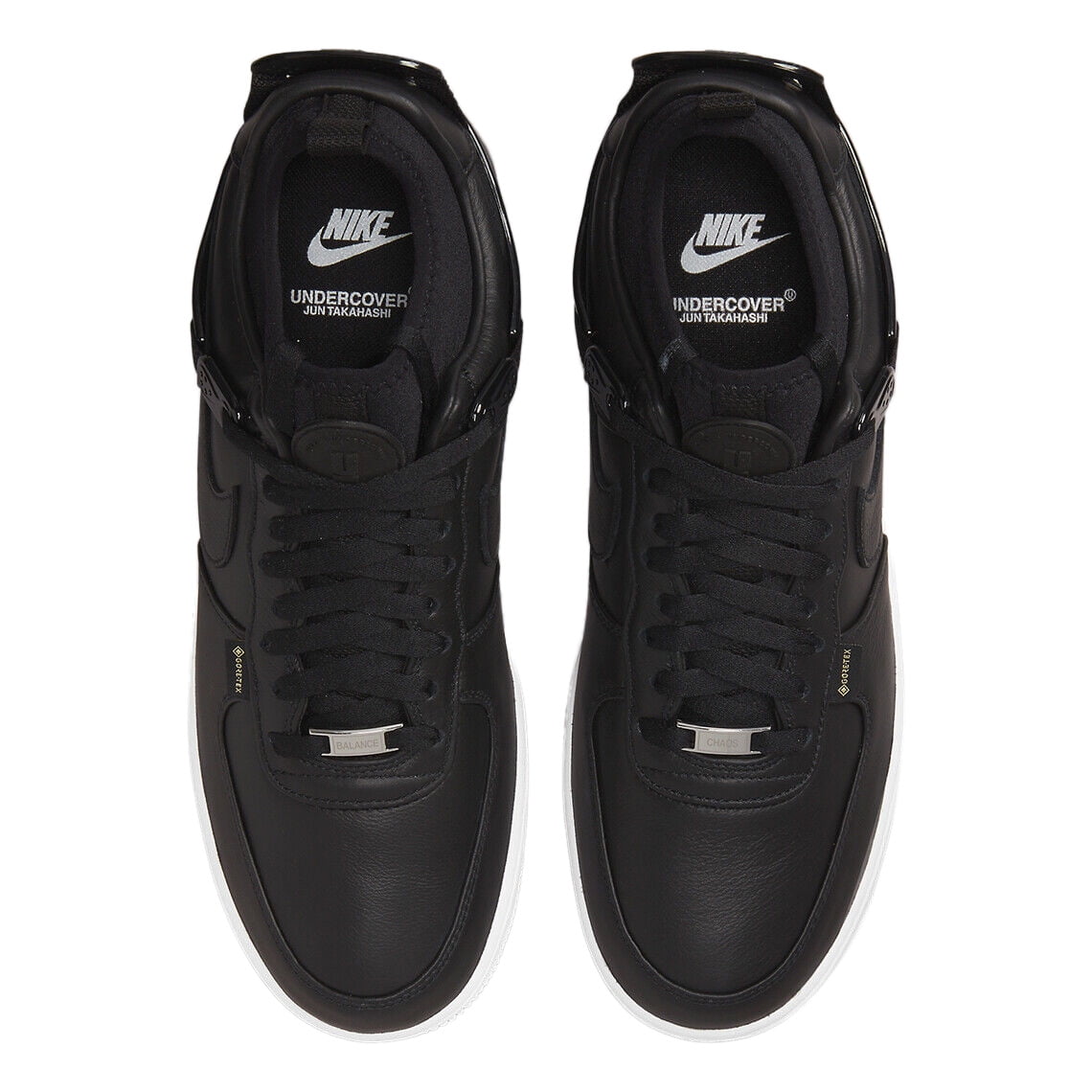 即発*コラボ★NIKE/UNDERCOVER*AIR FORCE1 LOW SP UC*DQ7558 002 Nike Air Force 1 Low SP UC Black/Black-White-Black DQ7558