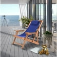 thumbnail image 2 of W Unlimited Romantic 2-piece Wood and Canvas Adirondack Furniture Set in Walnut, 2 of 5
