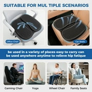 Honeycomb Car Gel Seat Cushion Soft Breathable Maintain a Refreshing Feel Relieve Hip Pressure This Seat Cushion Suitable For All Seasons for Car Office Home Wheelchair Chair Long Sitting Use