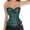 Black Green, variant on Grebrafan Corsets for Women Gothic Lace up Bustier Top Red XL