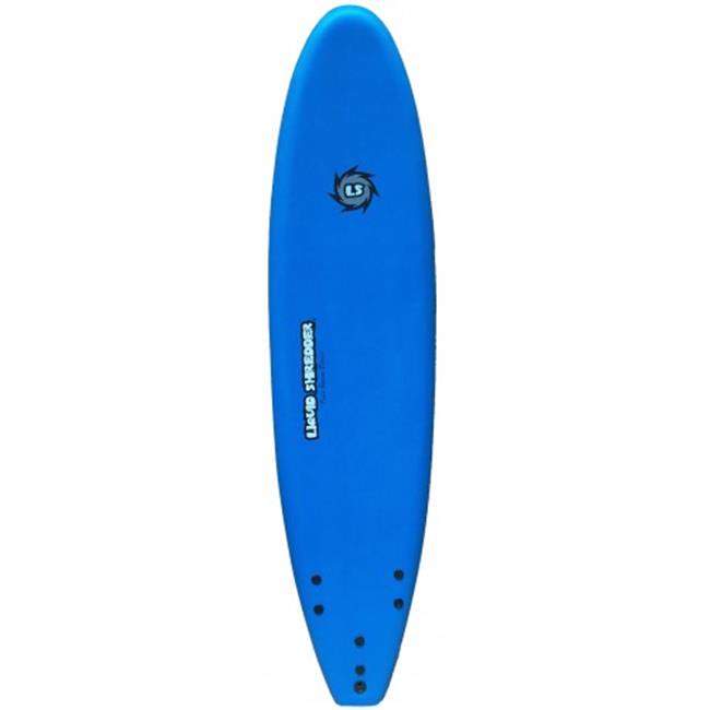 liquid shredder 8 ft. fse epspe soft surf board, blue