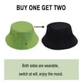 thumbnail image 3 of Oversize XXL Bucket Hat, Extra Large Unisex Reversible Cotton Bucket Hats, Double Side Wear Fishing Hat Summer Sun Hat, 3 of 6