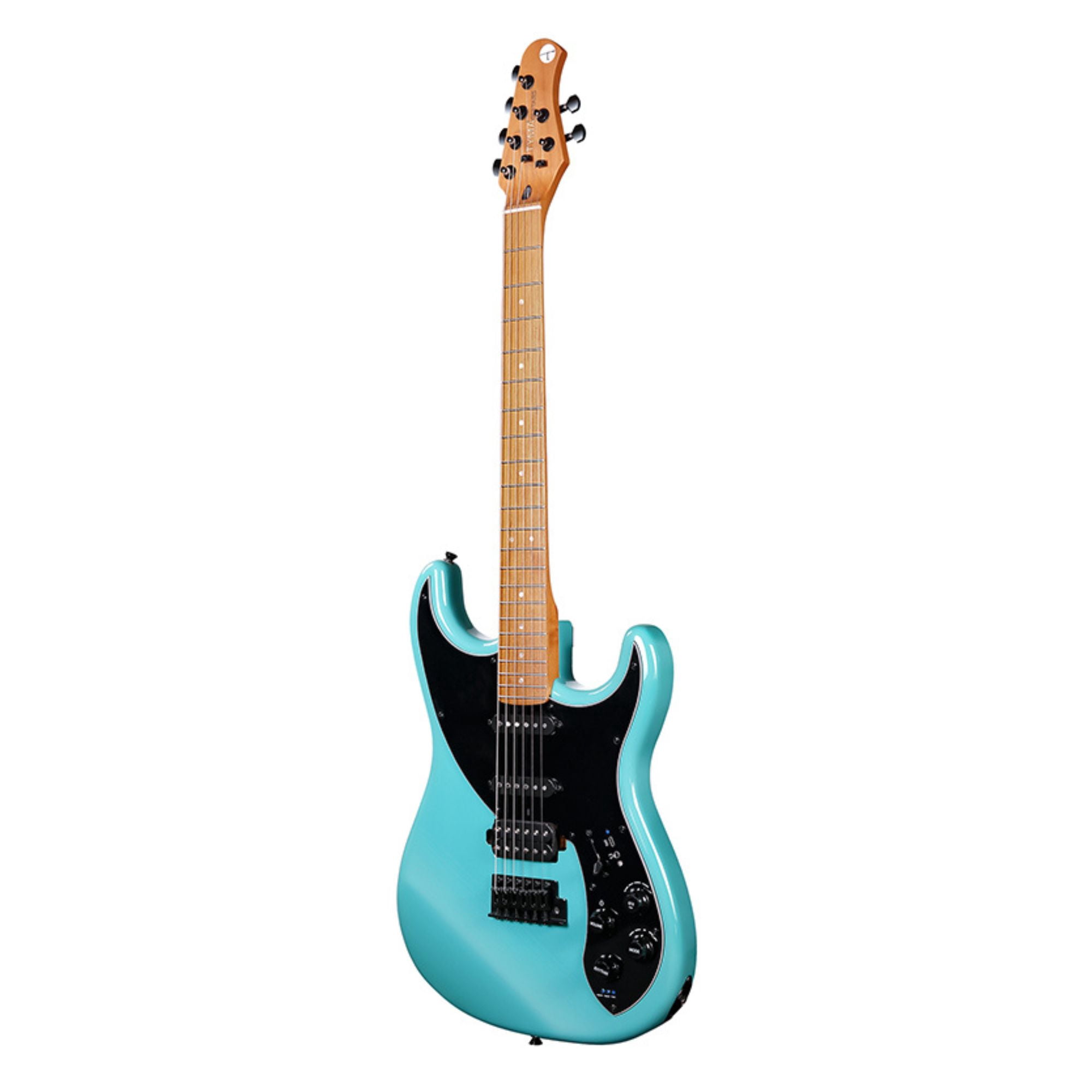 TYMA E7 Smart Guitar | The Ultimate Portable All-in-One Guitar - Gulf Blue