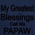 thumbnail image 3 of CafePress - My Greatest Blessings Call Me PAPAW T Shirt - Men's Classic Graphic Cotton T-Shirt, 3 of 4