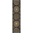 thumbnail image 4 of SAFAVIEH Wyndham Maitland Floral Area Rug, Eggplant/Multi, 4' x 6', 4 of 9