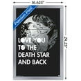 thumbnail image 4 of Star Wars: Saga - Love You Wall Poster, 14.725" x 22.375", Framed, 4 of 5