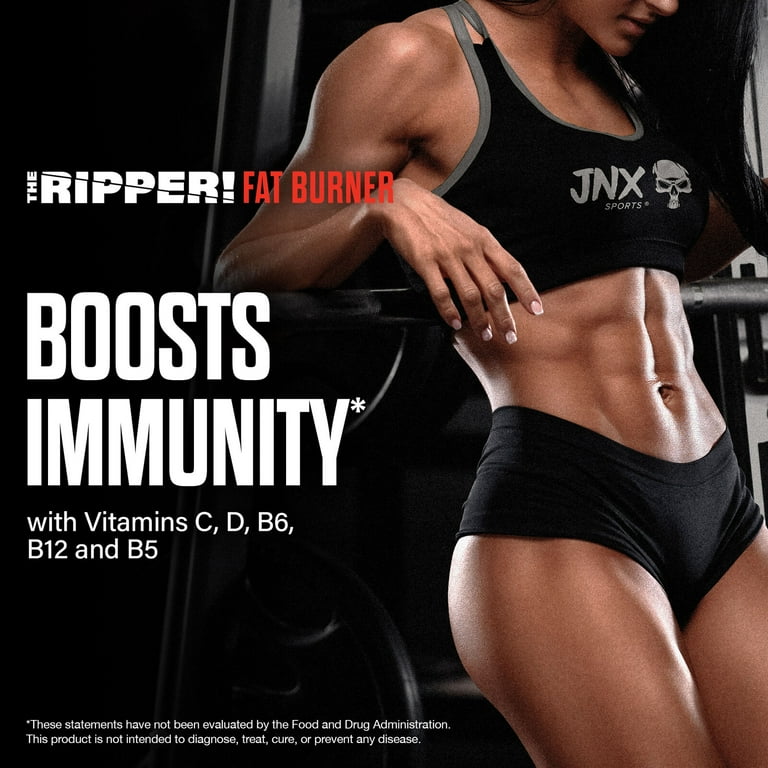JNX Sports® The Ripper! Fat Burner Weight Loss Formula Men & Women Blood  Orange 30 Serves